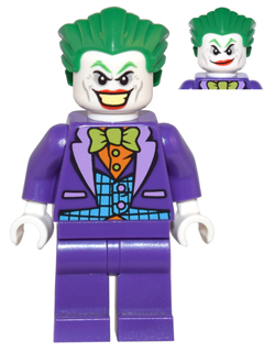 The Joker - Medium Azure Vest, Lime Bow Tie, Large Smile / Smirk – СУПЕР ГЕРОИ