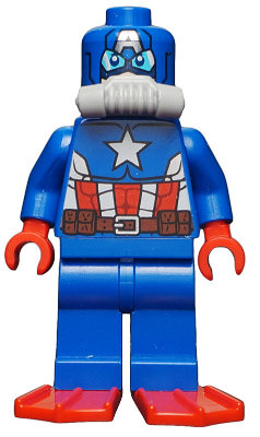 Scuba Captain America – СУПЕР ГЕРОИ