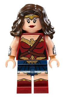 Wonder Woman - Dark Red Torso, Dark Blue Skirt – СУПЕР ГЕРОИ