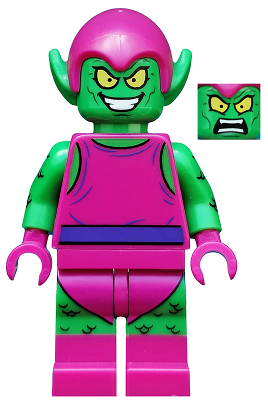 Green Goblin - Bright Green Skin, Magenta Outfit – СУПЕР ГЕРОИ