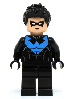 Nightwing - White Eye Holes and Blue Chest Symbol – СУПЕР ГЕРОИ