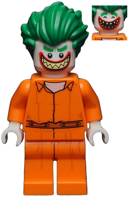 The Joker - Prison Jumpsuit, Smile with Pointed Teeth Grin – СУПЕР ГЕРОИ