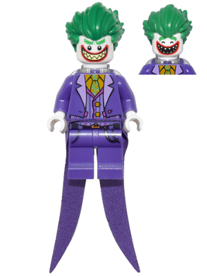 The Joker - Long Coattails, Smile with Pointed Teeth Grin, Neck Bracket – СУПЕР ГЕРОИ