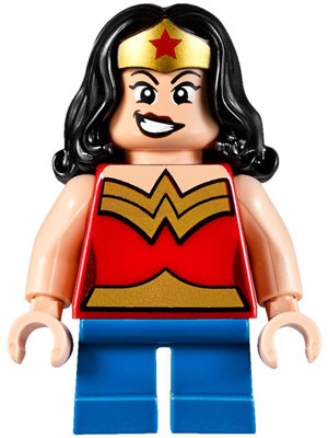 Wonder Woman - Gold Tiara, Short Legs – СУПЕР ГЕРОИ