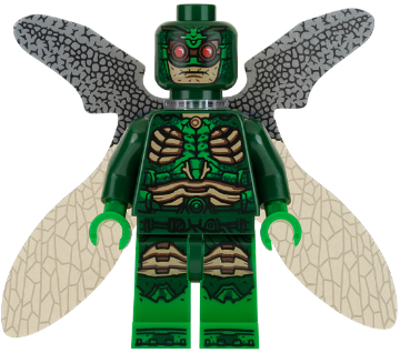 Parademon - Dark Green, Collapsed Wings – СУПЕР ГЕРОИ