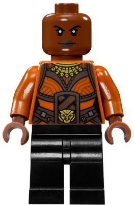 Okoye - Dark Orange Top – СУПЕР ГЕРОИ