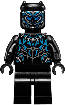 Black Panther - Claw Necklace, Metallic Light Blue Highlights – СУПЕР ГЕРОИ