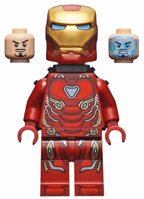 Iron Man - Mark 50 Armor, Small Helmet Visor, Neck Bracket – СУПЕР ГЕРОИ