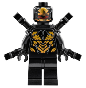 Outrider - Extended Arms, Torso with Long Dark Bluish Gray Tips at Neck – СУПЕР ГЕРОИ
