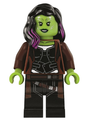 Gamora, Long Reddish Brown Coat – СУПЕР ГЕРОИ