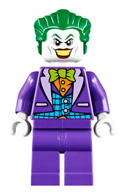 The Joker - Medium Azure Vest, Lime Bow Tie, Large Smile / Frown – СУПЕР ГЕРОИ