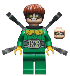 Dr. Octopus (Otto Octavius) / Doc Ock - Green Outfit, Short Mechanical Arms – СУПЕР ГЕРОИ