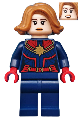 Captain Marvel (Carol Danvers) - Medium Nougat Hair – СУПЕР ГЕРОИ