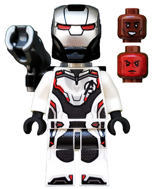War Machine - White Jumpsuit with Shooter – СУПЕР ГЕРОИ