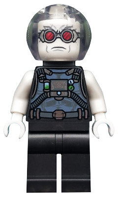 Mr. Freeze, Pearl Dark Gray, Neck Bracket – СУПЕР ГЕРОИ