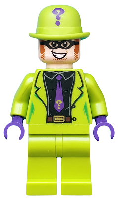 The Riddler - Black Shirt and Dark Purple Tie – СУПЕР ГЕРОИ