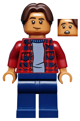 Ned Leeds - Dark Red Plaid Shirt, Dark Blue Legs – СУПЕР ГЕРОИ
