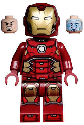 Iron Man - Silver Hexagon on Chest – СУПЕР ГЕРОИ