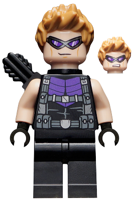 Hawkeye - Black and Dark Purple Suit, Quiver, Goggles – СУПЕР ГЕРОИ