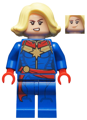 Captain Marvel - Bright Light Yellow Hair – СУПЕР ГЕРОИ