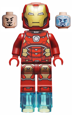 Iron Man - Silver Hexagon on Chest, Foot Repulsors – СУПЕР ГЕРОИ