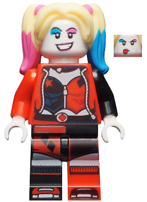 Harley Quinn - Bright Light Yellow Hair, Jacket Open, Corset – СУПЕР ГЕРОИ