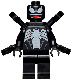 Venom - Teeth Parted, 4 Back Appendages Small – СУПЕР ГЕРОИ