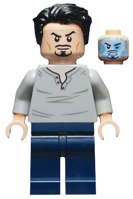 Tony Stark - Open Neck Shirt – СУПЕР ГЕРОИ