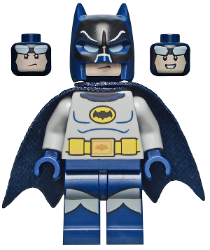 Batman - Classic TV Series, Goggles and Light Bluish Gray Torso – СУПЕР ГЕРОИ