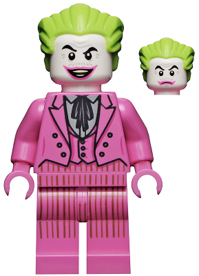 The Joker - Dark Pink Suit, Open Mouth Grin / Closed Mouth – СУПЕР ГЕРОИ
