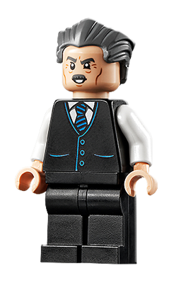 J. Jonah Jameson - Vest with Striped Tie, Swept Back Hair – СУПЕР ГЕРОИ