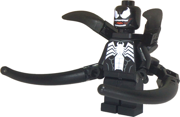 Venom - Teeth Parted, 4 Back Appendages Medium – СУПЕР ГЕРОИ