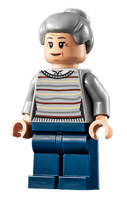 Aunt May - Light Bluish Gray Sweater – СУПЕР ГЕРОИ