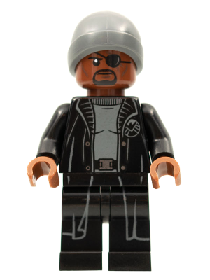 Nick Fury - Dark Bluish Gray Beanie – СУПЕР ГЕРОИ