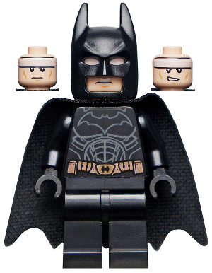 Batman - Black Suit with Copper Belt, Spongy Cape – СУПЕР ГЕРОИ