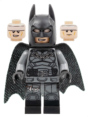 Batman - Dark Bluish Gray Suit, Black Belt, Black Hands, Spongy Cape with 1 Hole, Black Boots – СУПЕР ГЕРОИ