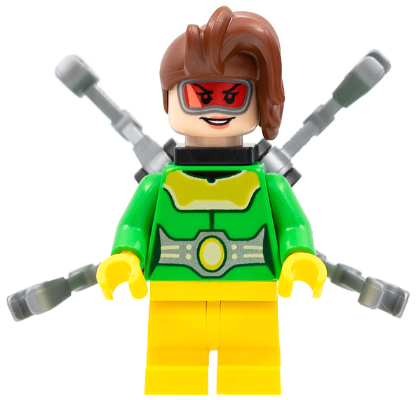 Doc Ock - Female, Medium Legs, Flat Silver Arms – СУПЕР ГЕРОИ
