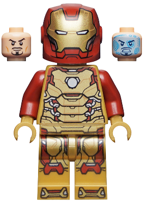 Iron Man - Pearl Gold Armor and Legs – СУПЕР ГЕРОИ