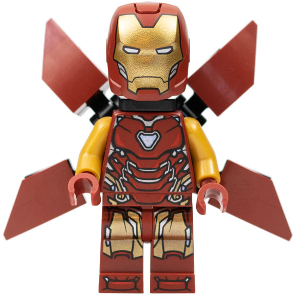 Iron Man - Mark 85 Armor, Large Helmet Visor, Wings – СУПЕР ГЕРОИ