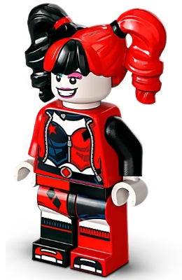 Harley Quinn - Pigtails, Dark Azure and Dark Pink Eye Shadow – СУПЕР ГЕРОИ