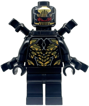 Outrider - Extended Arms, Torso with Short Dark Bluish Gray Tips at Neck – СУПЕР ГЕРОИ