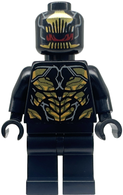 Outrider - Torso with Short Dark Bluish Gray Tips at Neck – СУПЕР ГЕРОИ