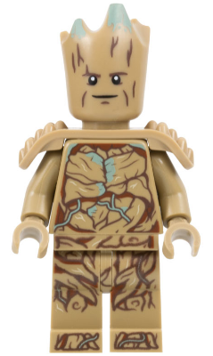 Groot, Teen Groot - Dark Tan with Shoulder Armor – СУПЕР ГЕРОИ