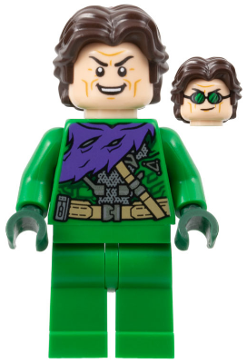Green Goblin - Green Outfit without Mask, Dark Brown Hair – СУПЕР ГЕРОИ
