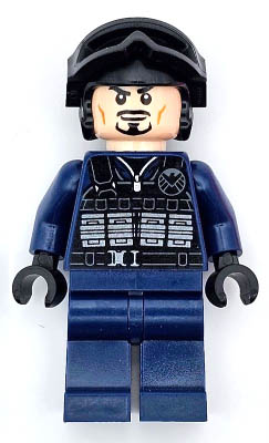 SHIELD Agent - Tony Stark, Tactical Vest, Black Helmet and Goggles – СУПЕР ГЕРОИ