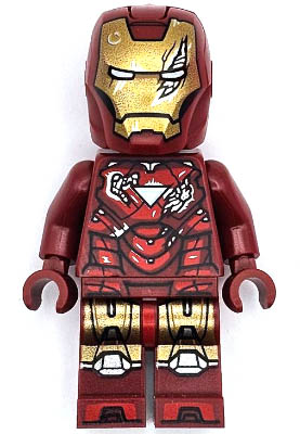 Iron Man - Mark 6 Armor, Large Helmet Visor, Battle Damage – СУПЕР ГЕРОИ