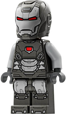 War Machine - Pearl Dark Gray and Light Bluish Gray Armor – СУПЕР ГЕРОИ