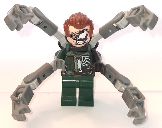 Dr. Octopus (Otto Octavius) / Doc Ock - Dark Green Suit Half Venomized, Mechanical Arms – СУПЕР ГЕРОИ