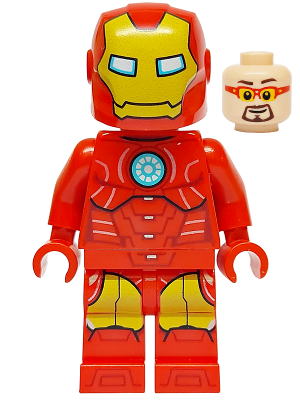 Iron Man - Yellow Mask and Leg Armor – СУПЕР ГЕРОИ