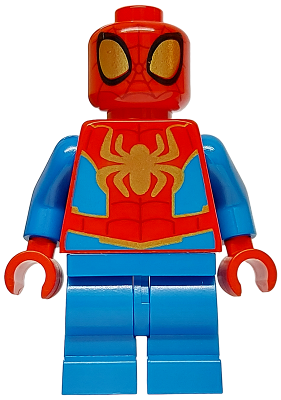 Spidey (Spider-Man) - Medium Legs, Gold Spider Logo – СУПЕР ГЕРОИ